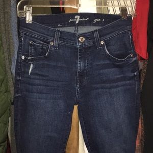 7 for all mankind skinny jeans